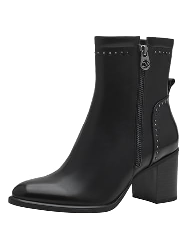 Bottines zippées pour femme signées Marco Tozzi l'excellence d'une botte tendance haut de gamme