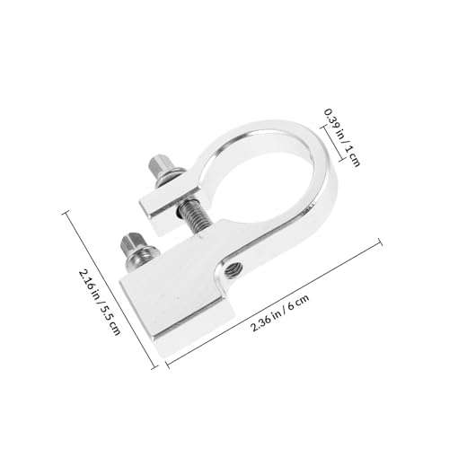 Abrazadera para pedal de batería de aleación de zinc miniatura 2