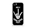 Am I Punk Rock Yet? - Skeleton - iPhone 5/5S Black Case (C) Andre Gift Shop