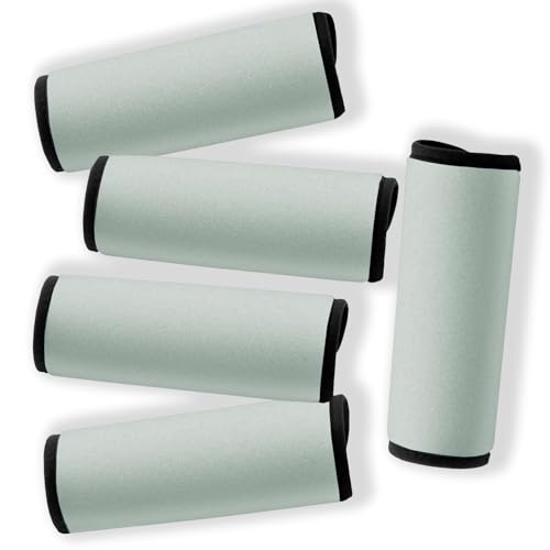 Image of Neoprene Luggage Handle Wraps for Traveling Bright Color Luggage Tags|Handle Wraps|Handle Covers