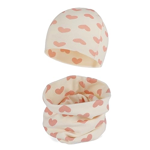 Cheerful Mario Cotone Berretto e Sciarpa Scaldacollo Coordinati per Bambini