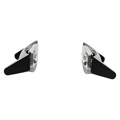 AISPORTS Compatible with Samsung Gear S2 Metal Clasp Stainless Steel Replaceable Connectors for Samsung Gear S2 SM-R720/SM-R730, Gear S2 Watch Connectors, Gear S2 Watch Adapter