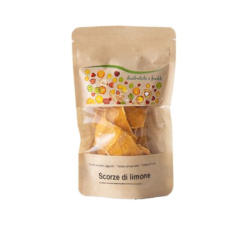 Biocal® - Scorza di Limone naturale disidratata per mixology - 20g