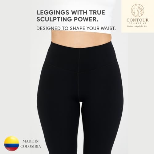 CC Leggins Women's High Waist Compression Leggings – Butt Lifting Tummy Control Shapewear Pants – Seamless Workout Yoga Pants4