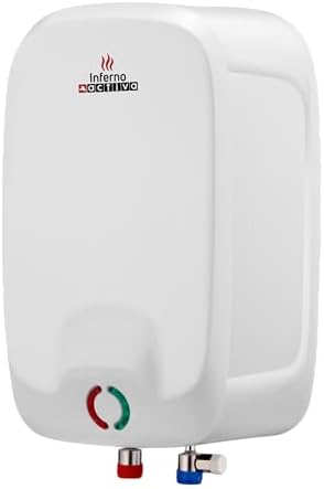 ACTIVA Inferno 6 L Instant Water Geyser | BEE 5-Star Rating | Powerful Copper Heating Element | ISI Marked | Energy Efficient | 5 Safety Protections | Compact Wall-Mounted Design | 5-Year Warranty