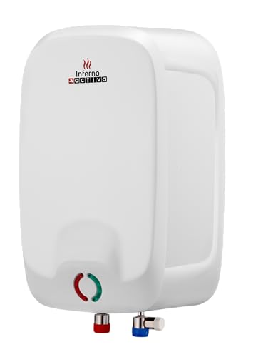 ACTIVA Inferno 6 L Instant Water Geyser | BEE 5-Star Rating | Powerful Copper Heating Element | ISI Marked | Energy Efficient | 5 Safety Protections |