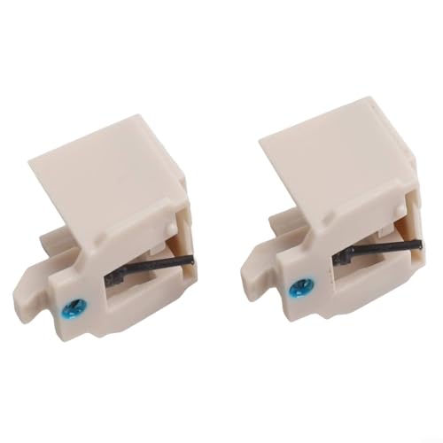 Getdoublerich ATN3600L Plattenspieler-Nadel-Ersatz, Plattenspieler-Nadel, Vinyl-Ersatznadel für Audio-Technica AT-LP60, 2 Stück
