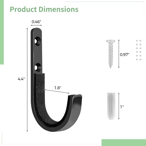 3 Sets Rifle Wall Display Brackets, Mountable U-Shape Steel Racks with Padded Holders for Guns and Bows, Simple Install Design
