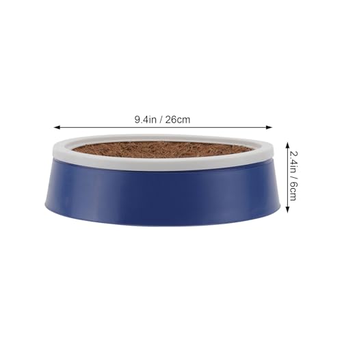 Image of FOMIYES 2 Sets Pigeon Nest Egg Nest Coir Pad Pigeon Supplies Coir Mat Bird Hatching Dove Nest Mat Artificial Bird Budgie Cage Accessories Where Pigeon Egg Pad Plastic Pet Cage Birdcage, 26x26cm, Blue