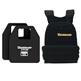 YIELDEDLAND 15lb/21lb Weighted Vest for Men and Women with Weight Vest Plates, Weight Vest for Strength and Endurance Training, Workouts, Running, Walking (Black, 5.75LB Plate)