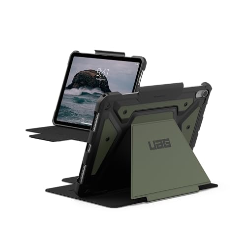 Image of Urban Armor Gear UAG iPad Air 11 inch Case, Metropolis SE Rugged Protection Case Designed for iPad Air 11 inch (6th /7th Gen, M2 (2024) /M3 (2025) Also Fits Air 10.9 inch 5th Gen (Adjustable Stand & Pencil Holder