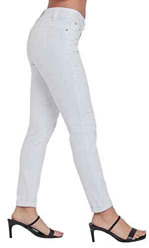 YMI Women's Junior Wannabettabutt Mid-Rise Ankle Jeans3