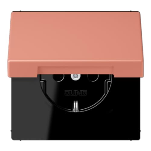 Prise avec couvercle rabattable LC32111 JUNG LC1520NBFKL233 pour électricien - 2