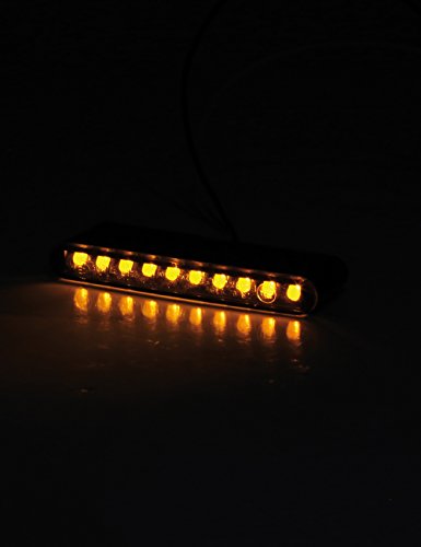 Module de clignotant de séquence STRIPE-RUN à LED défilantes haute visibilité