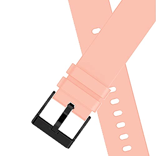Image of Valente Premium Silicone Buckle 22 mm Watch Strap Compatible with Noise Colorfit Pro 3,Assist,Colorfit Ultra,Oneplus Watch, Fossil Gen 5E, Gen 5(44mm),Realme Watch 2 Pro