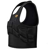TUOYR Impact Vest for Women Chest Protector Padded Compression Vest for Sports, Karate, Football, Breast and Rib Protection