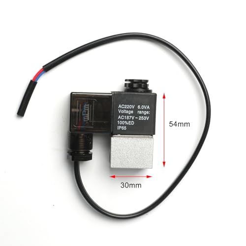 NUHFUFA Mute Ölfreier Luftkompressor Magnetventil Einwegeventil Abluftventil Teile