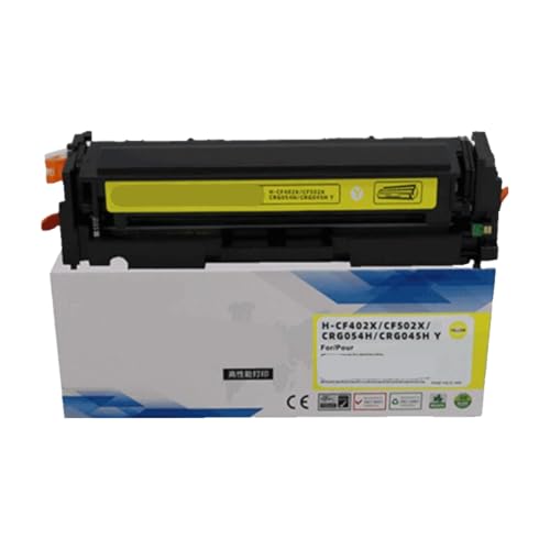 Cartouche toner CF502X 202A jaune pour imprimer vos dossiers de télétravail sur M254dn et M280nw