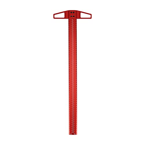 Alliage d'aluminium de qualité pour cette règle de traçage en T 600mm stable et rigide