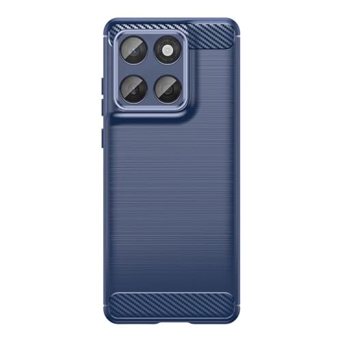 SHSJYA �J�[�{���t�@�C�o�[�u���b�V���e�N�X�`���[ �\�t�g�V���R���P�[�X for Moto Edge 60 / Edge 60S / Edge 60 Fusion/Edge 60 Stylus �p ���h�~ �Ռ��z�� �g�ѓd�b�J�o�[ (��,�G�b�W60�t