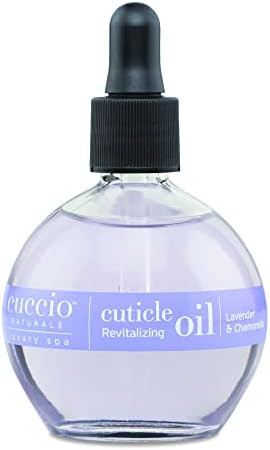 Cuccio Naturale Cuticle Revitalizing Oil - Lavender & Chamomile - Moisturizes, Strengthens Nails - 2.5 oz