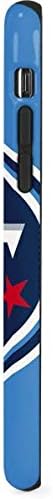 Skinit Pro Phone Case Compatible with iPhone X - Officially Licensed NFL Tennessee Titans Large Logo Design