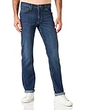 Lee Herren Daren Zip Fly Jeans, Bright Blue, 36W / 34L