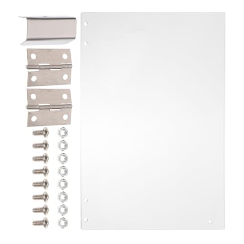Toyvian Deflector Protector Transparente para Máquina de Palomitas de Maíz, Panel de Pvc Grueso 36.3x21.5 Cm, Pieza de Repuesto para Máquina Comercial, Accesorio Resistente y Fácil