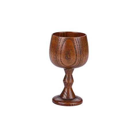 I-MART Wooden Wine Goblet Cup Cover