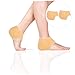 SOIMISS 5 Pairs Heel Protector Protectors Guard Feet Cushioned Cracked Support Foot Shoe Pads Silicone Heel Sock Moisturizing Heel Sock Heel Gel Sock Khaki
