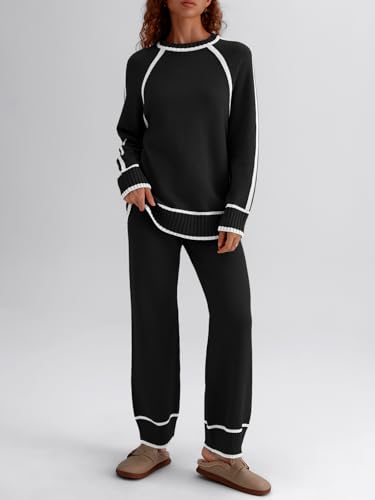 LILLUSORY-2-Piece-Knit-Lounge-Set-Womens-Matching-Sweater-Set