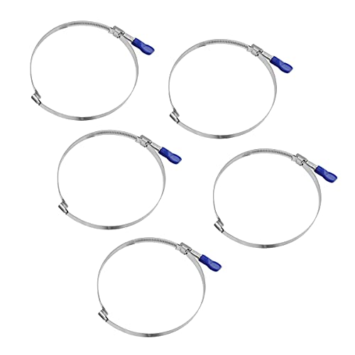 2.5" Thumb Screw Dust Collector Hose Clamps 6 Pack