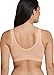 Jockey Women's Bra Seamfree Cotton Blend Light Support Bralette, Light Beige, XL