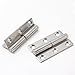 Door Hinges 304 Stainless Steel Detachable Hinge Slip Joint Flag Lift Off Door Hardware 2mm Thickness for Electrical Cabinet Boxes Equipment Toolbox Metal Switchgear Industrial 2 Pack(1.5inch)