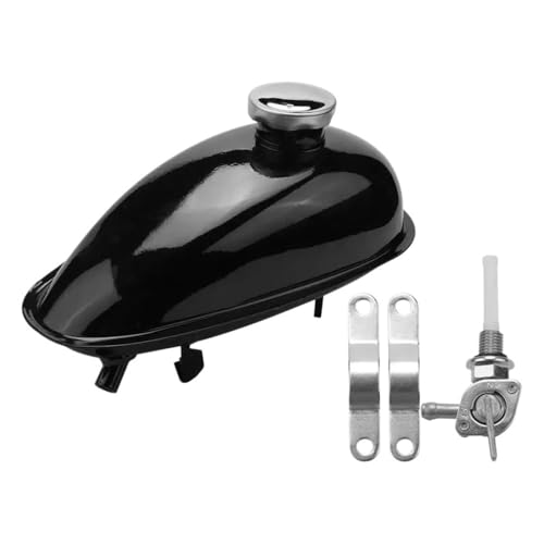 Réservoir carburant moto 2L pour moteurs thermiques 2 temps 49cc à 80cc