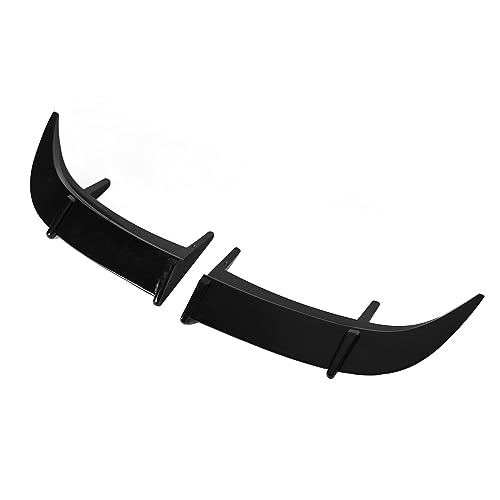 Universal Spoiler, ABS Car Akcesoria ALERON Universal Deportivo Para Auto z Klejami do Bagażnika Samochodowego (Jasna czerń)