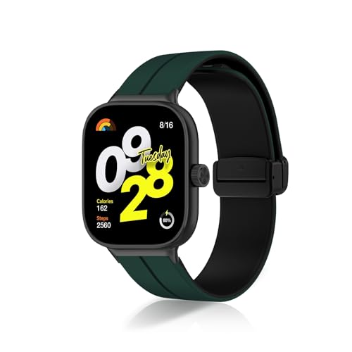 [ReHowy] Xiaomi Redmi Watch 6/Redmi Watch 5/4 �Ή� �����o���h �V���R���� �e�͐� ���C �o�b�N���t�� �T�C�Y���߉\ ���b�h�~�[�E�H�b�`6 �����x���g �R���p�`�u�� Xiaomi Smart Band 9 P
