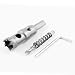 New Lon0167 20mm Dia Featured 5-25mm Thickness Twist reliable efficacy Drill Bit Hole Saw Alloy Drilling Tool 3 in 1(id:d3c 5e 1e 216)