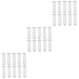 ULTECHNOVO 150 Pcs Centrifuge Tube Glass Test Tubes Vial with Cap High Centrifuge Tubes Ultracentrif