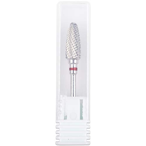 Pana 3/32" Safety Bit Nail Carbide Bit - For Electric Dremel Drill Machine (Fine, Flame -Silver)