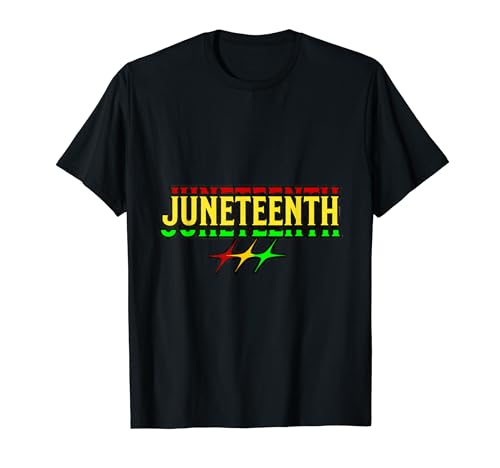 Juneteenth Celebrating Black Freedom 1865 African American Camiseta