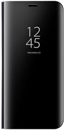 BCIT Samsung Galaxy Note 8 Funda - Modelo inteligente Fecha / Hora Ver Espejo Brillante tir?n del caso duro Con para el Samsung Galaxy Note 8 - Negro BCIT Samsung Galaxy Note 8 Funda - Modelo inteligente Fecha / Hora Ver Espejo Brillante tir?n del caso duro Con para el Samsung Galaxy Note 8 - Negro