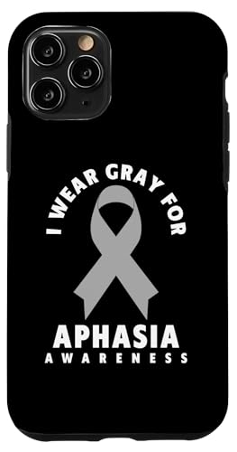 ����ǌ[���V���c - I Wear Gray For Aphasia Awareness �X�}�z�P�[�X iPhone 11 Pro �p