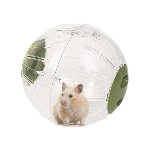 Bola para hámsters - Bola para gerbilos | Bolas para hámster para hámster enano | Pelota para hámster sirio | Pelota para hámster enano transparente y segura para hámster para gatos para entrenamiento