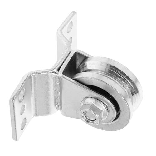 Cabilock Heavy Duty Metal Pulley Wheel for Lifting Silent Track