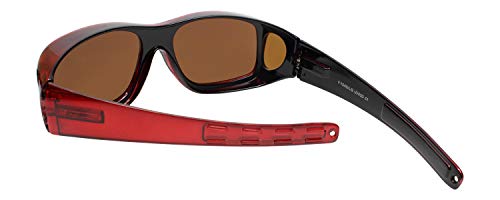 Calabria Fitover Designer Wear-Over Fitover Sunglasses F-1044