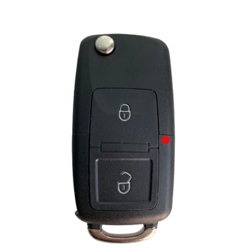 Chave Canivete Vw Gol Golf Voyage Polo Fox 2 Botoes + Lamina