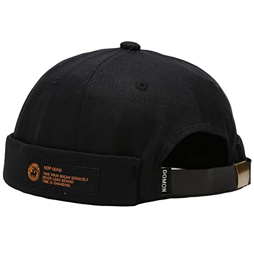 Cozyan Baumwolle Docker Cap Herren Damen Seemannsmütze Hafenmütze Mütze Hafenarbeiter Mütze Dockermütze Herren Rollrandmütze Unisex Dockercap Hafenmütze