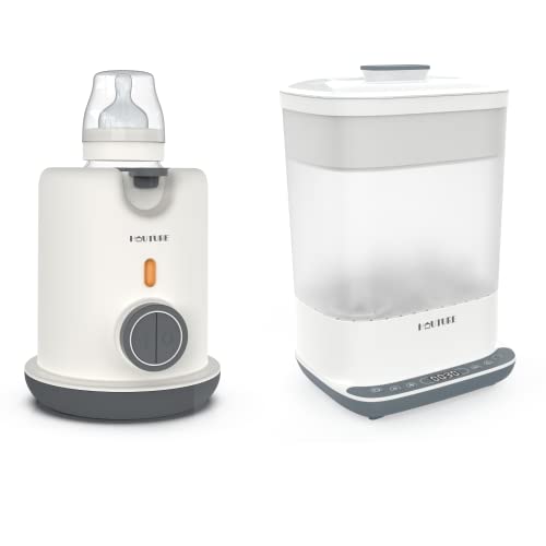 Image of Bottle Sterilizer & Baby Bottle Warmer Electric Steam Sterilizer and Dryer, 6-in-1 Bottle Sanitizer for Baby Items & Breast Pump Accessories