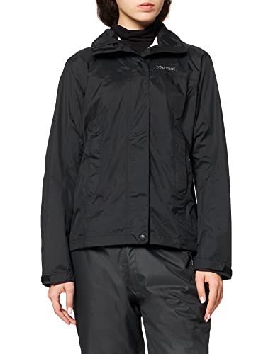 Marmot Women's Precip Jacket, Black, Medium